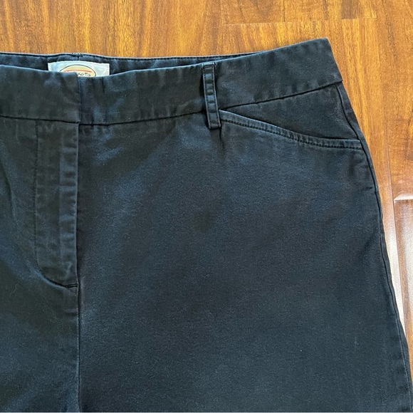 Talbots Stretch Black Pants Straight Leg size 14 - Picture 3 of 8